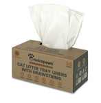 Enviropaws Biodegradable & Compostable Cat Litter Tray Liners - 30 Pack