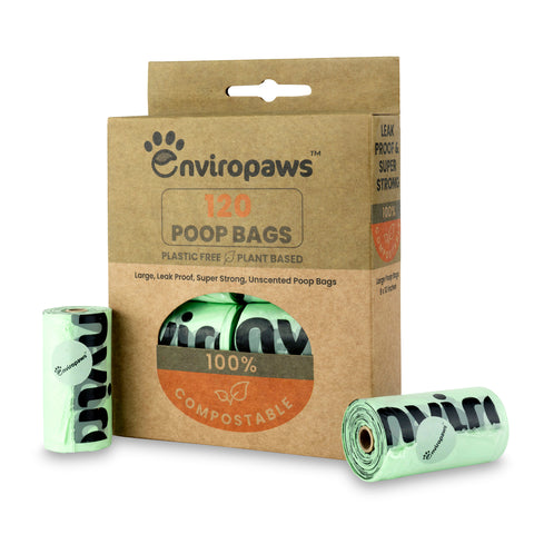 Enviropaws Compostable Poop Bags (120 bags)